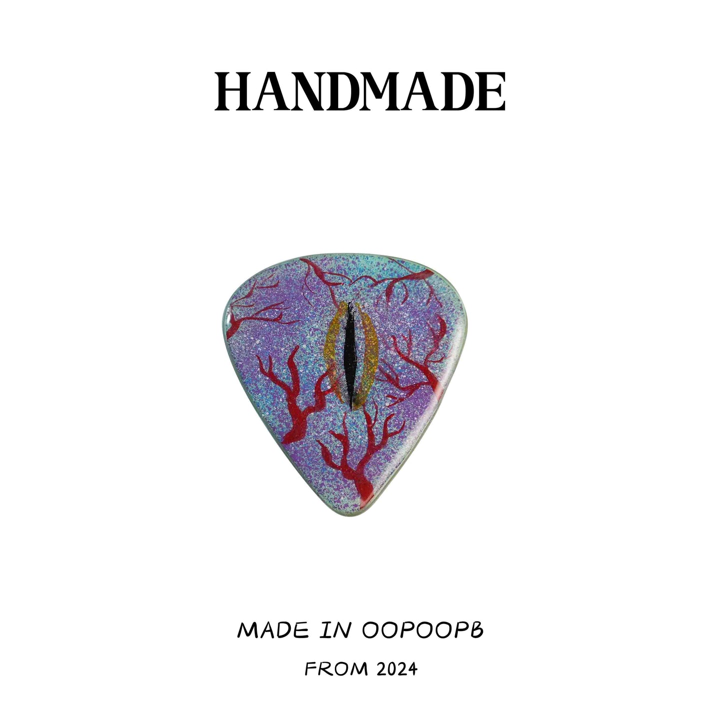 Custom Hand-Painted Guitar Picks - I