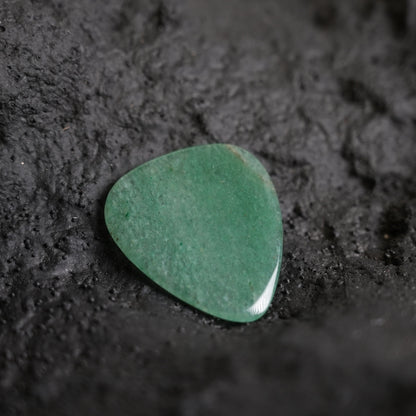 Green Aventurine Guitar Pick