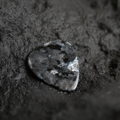 Black Obsidian Guitar Pick