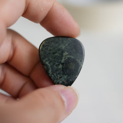 Bird's Eye Stone Guitar Pick