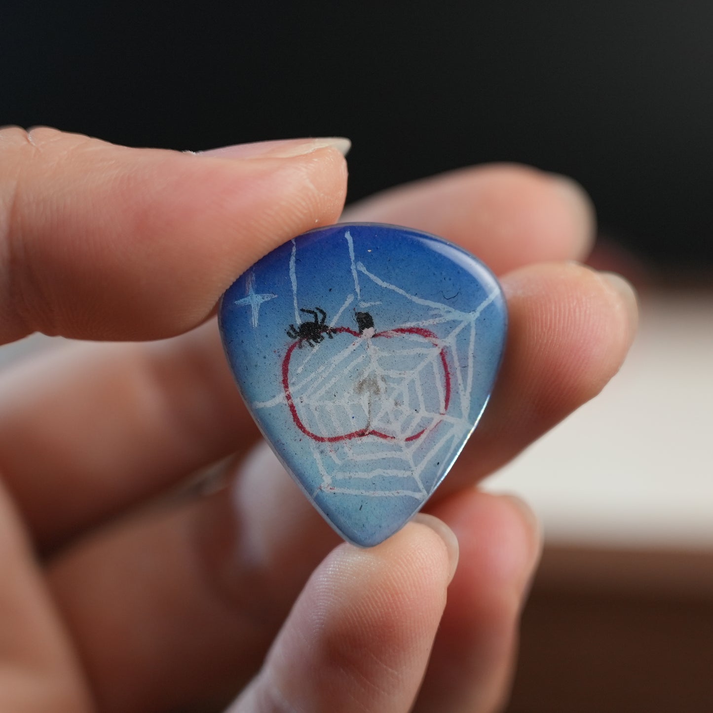 Custom Hand-Painted Guitar Picks - G